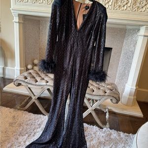 Sequence black jumpsuit